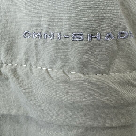 Columbia Mens XXL Convertible Pants Beige Outdoor Hiking PFG Omni-Shade 41x32 - Picture 7 of 9